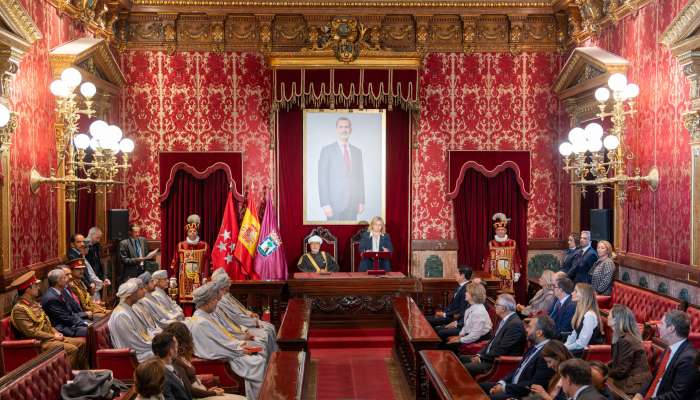 His Majesty visits Madrid City Council