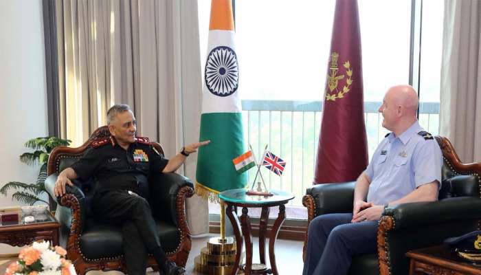 CDS Anil Chauhan holds talks with UK Air Chief Harvey Smyth