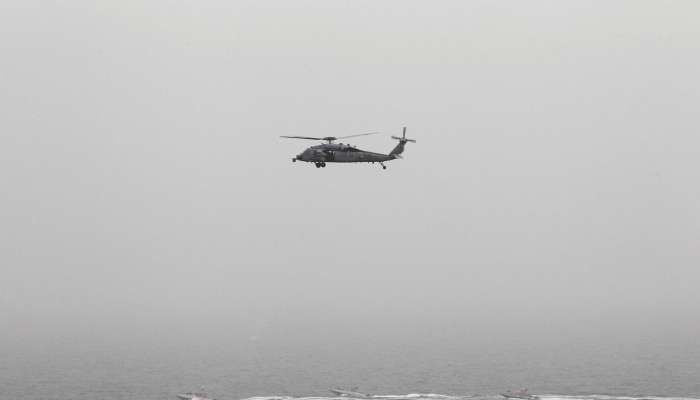 US crew reported rescued after helicopter goes dow