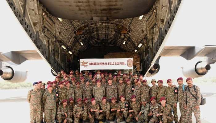 India is emerging as a global first responder to natural disasters