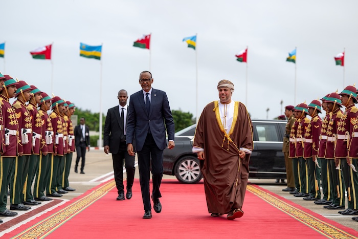 President of Rwanda leaves Oman after official visit
